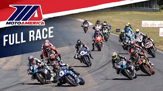 MotoAmerica Medallia Superbike Race 1 at Brainerd 2023 [upl. by Hazen]