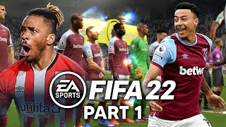 FIFA 22 West Ham CAREER MODE Part 1  BIG TRANSFERS PS5 4K 60fps [upl. by Eirojam]