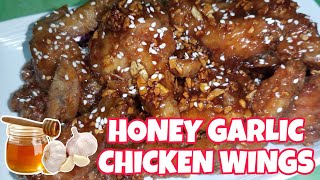 HONEY GARLIC CHICKEN WINGS [upl. by Kimmel523]