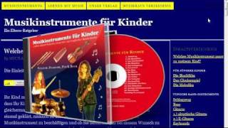 Musikinstrumente für Kinder Hören sehen und verstehen [upl. by Enalb35]