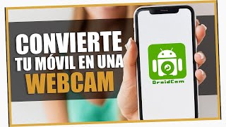 Usa tu móvil celular como webcam sin latencia con camo [upl. by Robbi]