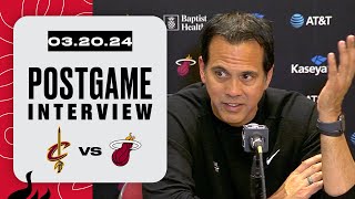 Postgame Interview Erik Spoelstra [upl. by Om]