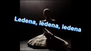 Siddharta  Ledena KARAOKE  tekst [upl. by Anyd]