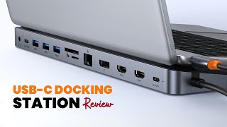 Baseus 4K USB C Laptop Docking Station Review Transform your laptop into a powerful workstation [upl. by Pardo]