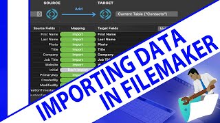 How to Import Data into FileMaker Pro [upl. by Florida]