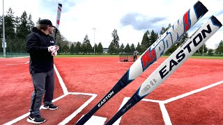 Hitting with the Easton quotKAPOWquot 2ndGen FireFlex 240 USSSA Slowpitch Softball Bat Review [upl. by Godard846]