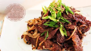 Bulgogi Korean BBQ Recipe [upl. by Janean]