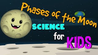 Learn about the Phases of the Moon  Science for Kids [upl. by Euqinad469]