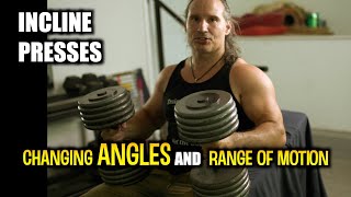 INCLINE DUMBBELL PRESS should you use FULL RANGE OF MOTION [upl. by Semreh]