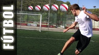 Como Cabecear el BalónPelota  Jugadas de fútbol skills trucos y ejercicios fundamentales [upl. by Medlin121]