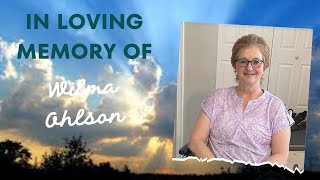 September 14 2024 Memorial Service for Wilma Ohlson [upl. by Aonehc]