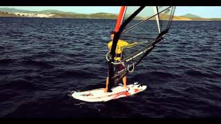 Intermediate Windsurfing The Heli Tack [upl. by Nnyleve]