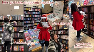 holiday book shopping barnes amp noble vlog  haul 📖🌷✨ [upl. by Uriiah569]