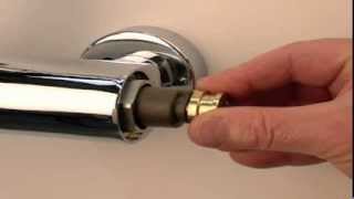 Shower Bar Valve Temperature Calibration Procedure  How to [upl. by Alemap]