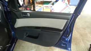 2012 Nissan Sentra Interior Door Panel  Remove To Upgrade OEM Door Speaker [upl. by Zednanref]