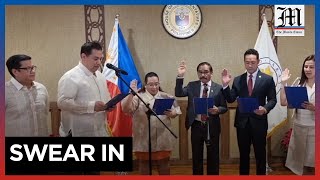 Romualdez administers oath to new LakasCMD members [upl. by Atiker]