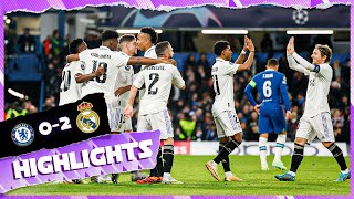 HIGHLIGHTS  Chelsea 02 Real Madrid  UEFA Champions League [upl. by Ark997]