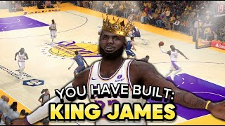 Best Lebron James Build  NBA 2K24  Best All Around Build [upl. by Clein]