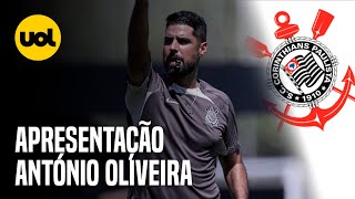 COLETIVA DE APRESENTAÇÃO DE ANTÓNIO OLIVEIRA NOVO TÉCNICO DO CORINTHIANS [upl. by Sly539]