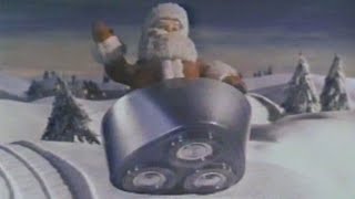 Norelco Razors  quotMerry Christmasquot Commercial 1981 🎄 🎅 ❄️ 🎁 [upl. by Oremoh]