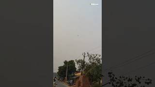 IAF MiG29 Fighter Jet Crashed 🤯 indianairforce crash [upl. by Gentilis]