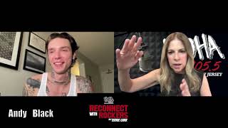 WDHAs Reconnect With Rockers with Andy Black From Black Veil Brides [upl. by Magocsi]