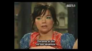 Björk  entrevista  Harald Schmidt Show subtitulado en español [upl. by Nabi]