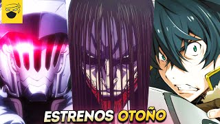 🔥 ESTRENOS ANIME QUE LA VAN A ROMPER OTOÑO 2023 🔝 ESTRENOS OCTUBRE 2023 [upl. by Stoat]