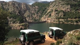 Land Rover Defender Corsica 2014 J4 Lac de Tolla [upl. by Ceil]