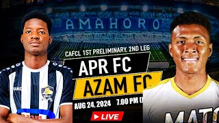 🔴live APR FC vs AZAM FC  CAF Champions League 1ST Preliminary Round [upl. by Terrena]