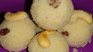 How to do Rava LadduRava Laddu Recipe in Tamil [upl. by Inus733]