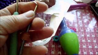 DIY ergonomic knitting loom hook [upl. by Mirilla]