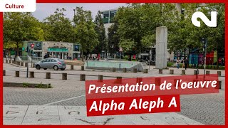 Podcast  l’œuvre Alpha Aleph A par Clara Daniel [upl. by Ecirtaed]