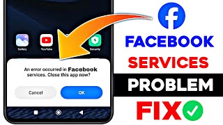 An error occurred in facebook servicesclose this app now solve  An error occurred in meta services [upl. by Wiencke]