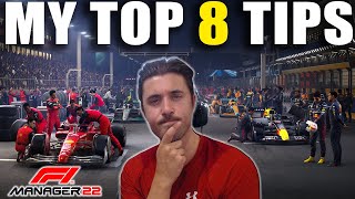 Top 8 Tips Ive Learnt in F122 Manager [upl. by Akinihs]