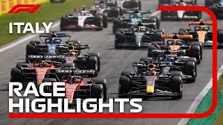 Race Highlights  2023 Italian Grand Prix [upl. by Sipple]