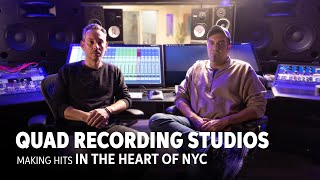 Studio Tour Quad Recording Studios [upl. by Bigford]