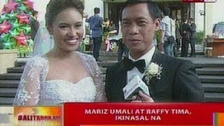 BT Mariz Umali at Raffy Tima ikinasal na [upl. by Tim]