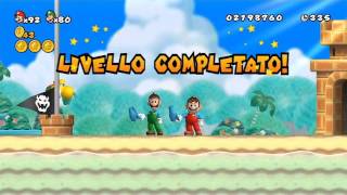 New Super Mario Bros Wii  100 Walkthrough Coop ITA  Parte 08 di 19 [upl. by Arytahs728]