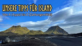 Island – Unsere Tipps für Island [upl. by Reuben]