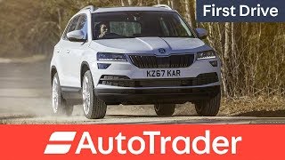 Skoda Karoq first drive review [upl. by Adnovoj401]