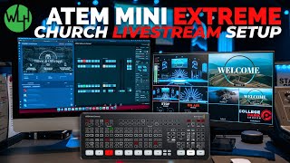 Complete ATEM Mini Extreme Setup W ProPresenter 7 amp Live Audio [upl. by Veedis919]