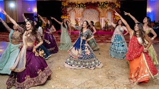 Sangeet Dance by Bride amp Bridesmaids I Indian Wedding I ShivKiDharti [upl. by Lesslie]