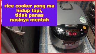 Cara memperbaiki rice cooker digital yong ma error tidak panas [upl. by Maggi]