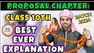 The Proposal  class 10  full chapter best explanation with question  answer by DearSir [upl. by Anolla]