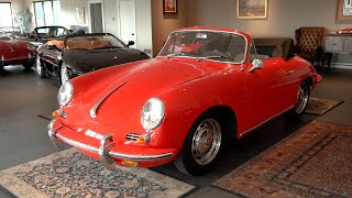 1965 Porsche 356 C 1600 Cabriolet 408034  Walkaround  Daniel Schmitt amp Co [upl. by Aniweta103]