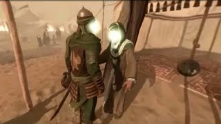 Imam Hussain As asked mola Abbas as for water vr karbala 360° [upl. by Hoenack452]