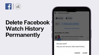 How to Delete Facebook Watch History Permanently in 2024 [upl. by Eltsyrhc731]