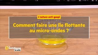 Comment faire une île flottante au microondes   La Quotidienne la suite [upl. by Heti451]