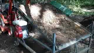 Dirt Topsoil Compost Screener Sifter [upl. by Pris]